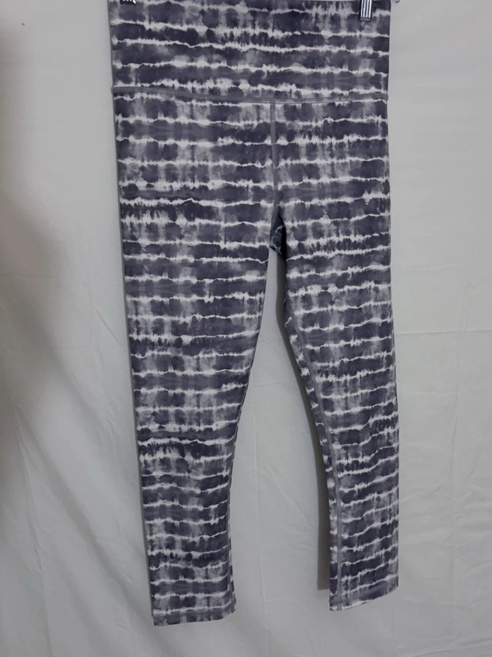 Athleta Gray Tie-Dye High-Waist Leggings